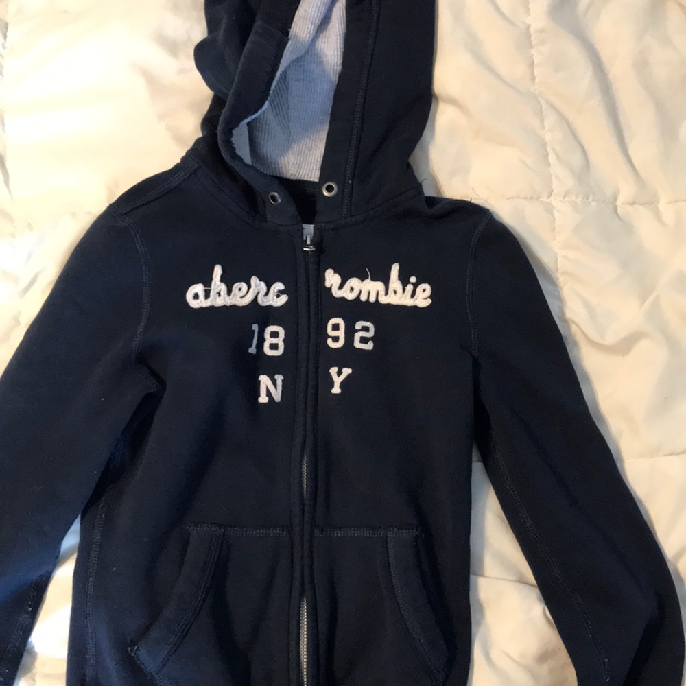 Abercrombie zip up sweatshirt